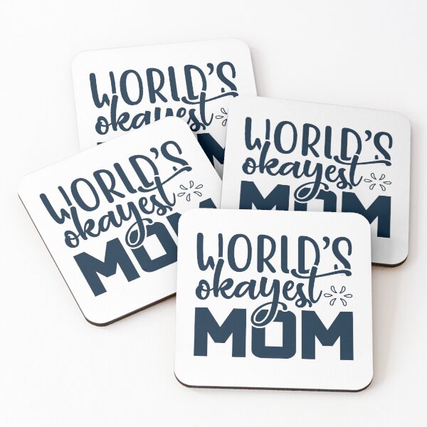 Item preview, World's okayest mom designed and sold by 1PRINTORA1.