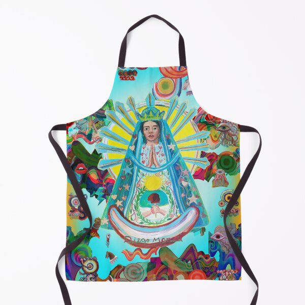 Item preview, Virgin of Lujan and graffitis designed and sold by Diego Manuel Rodriguez.