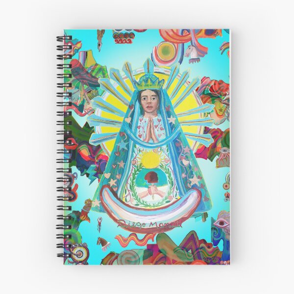 Item preview, Virgin of Lujan and graffitis designed and sold by Diego Manuel Rodriguez.