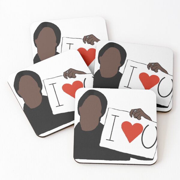 Item preview, Damon Salvatore with an "I ❤️ U" sign designed and sold by TheBayanShop.