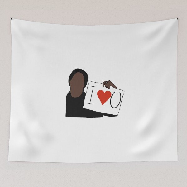 Item preview, Damon Salvatore with an "I ❤️ U" sign designed and sold by TheBayanShop.