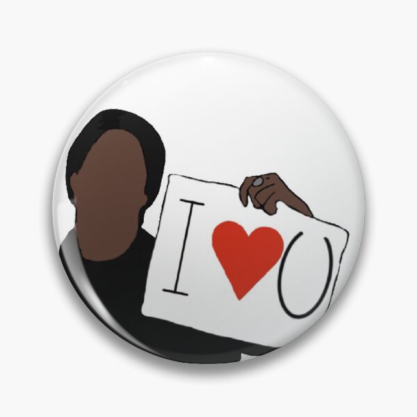 Item preview, Damon Salvatore with an "I ❤️ U" sign designed and sold by TheBayanShop.