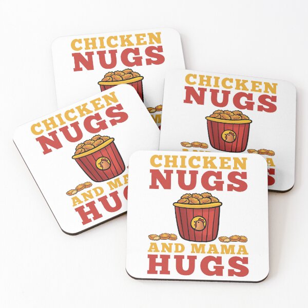 Item preview, Chicken Nugs and Mama Hugs for Chicken Nugget Lover designed and sold by MalikaBela.
