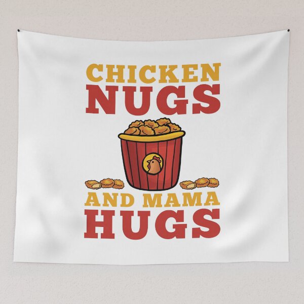 Item preview, Chicken Nugs and Mama Hugs for Chicken Nugget Lover designed and sold by MalikaBela.