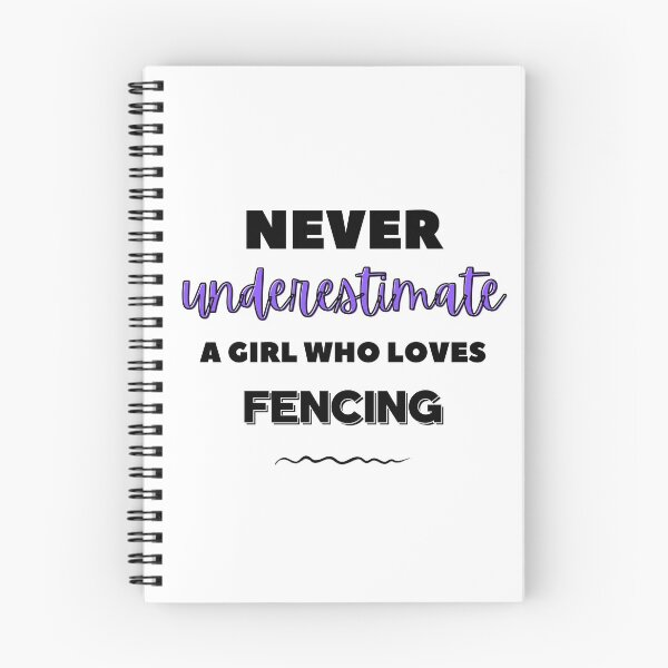 Item preview, Never underestimate a girl who loves fencing designed and sold by TheGreenGoat.