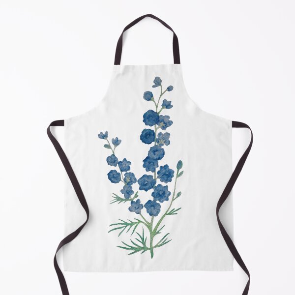 Item preview, Watercolor Delphinium Belladonna design designed and sold by muffinstandd.