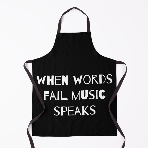 Item preview, When words fail music speaks designed and sold by Zexten.