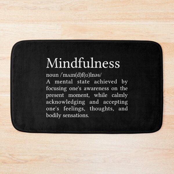 Item preview, Mindfulness Definition designed and sold by Jamila Benito.