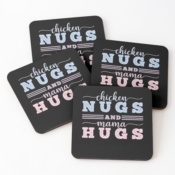 Item preview, Chicken Nugs and Mama Hugs for Chicken Nugget Lover designed and sold by MalikaBela.