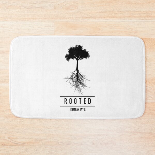 Item preview, Rooted: Jeremiah 17:7-8 (Black) designed and sold by BravenWild.