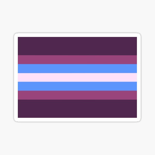 Gender Nonconforming Pride Flag Sticker For Sale By Justgottadraw