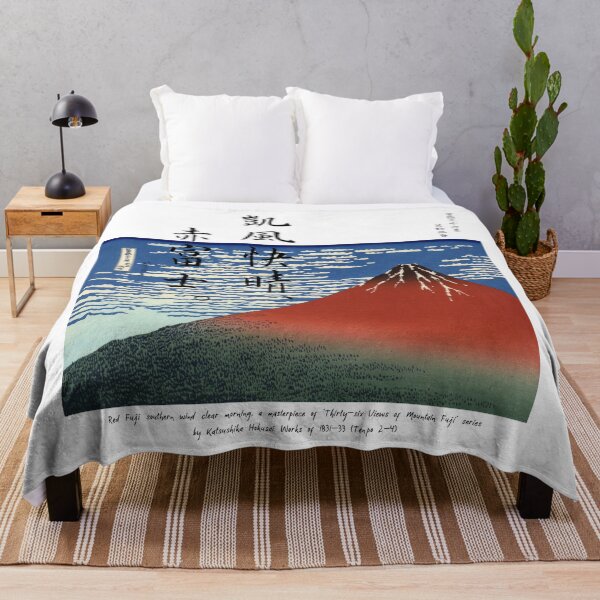 Item preview, Red Fuji southern wind clear morning by Hokusai designed and sold by DAEWI PARK.