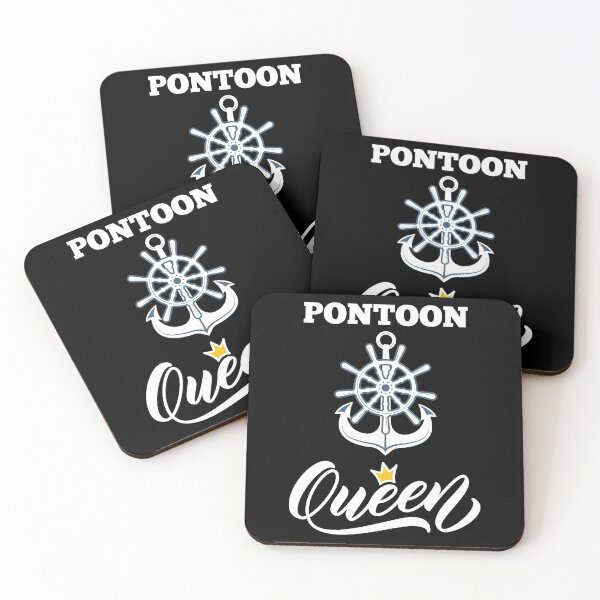 Item preview, Pontoon Queen Shirt Funny Pontoon Boat Accessories designed and sold by MalikaBela.