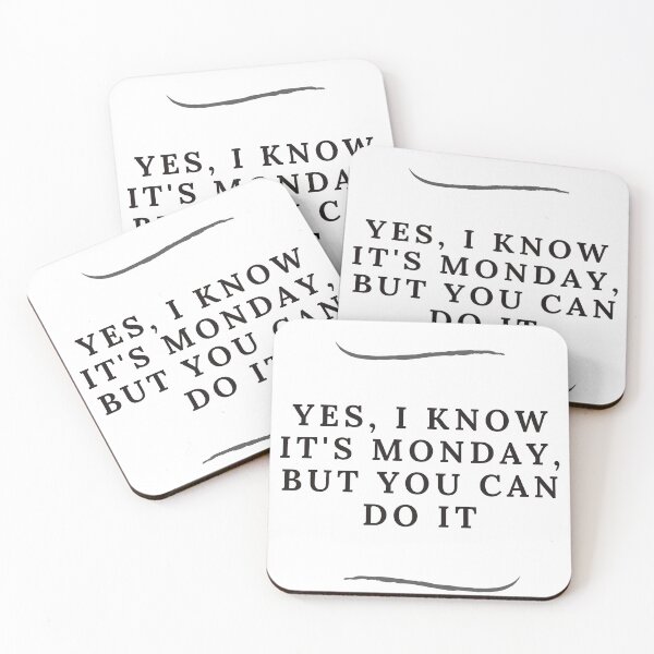 Item preview, Yes, i know it's monday, but you can do it designed and sold by Lifestyledeko.