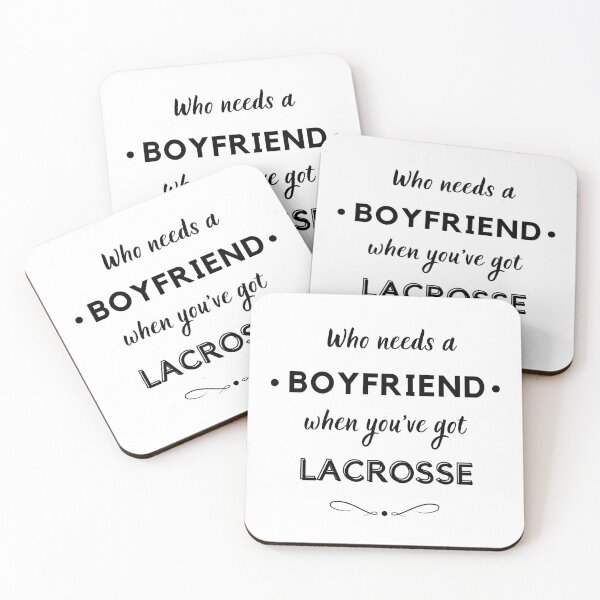Item preview, Who needs a boyfriend when you've got lacrosse designed and sold by TheGreenGoat.