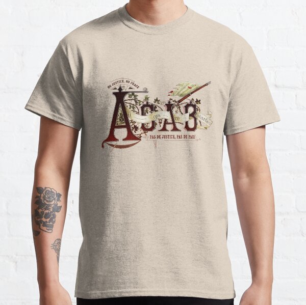 ACAB vintage - Anti Police T-shirt classique