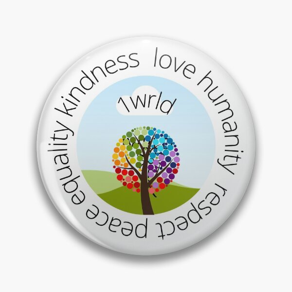 Item preview, 1 wrld peace and kindness designed and sold by 1wrld.