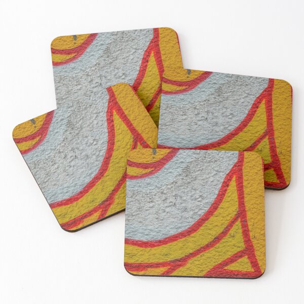 Item preview, ABSTRACT - ABSTRACT GRAFFITI - WALL - COLORS - RED - YELLOW  designed and sold by Tropical Blood.