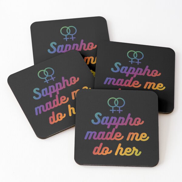 Item preview, Sappho made me do her - Rainbow Pride designed and sold by forkmuddies.