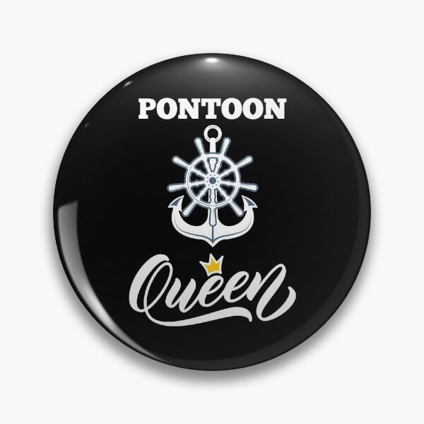 Item preview, Pontoon Queen Shirt Funny Pontoon Boat Accessories designed and sold by MalikaBela.