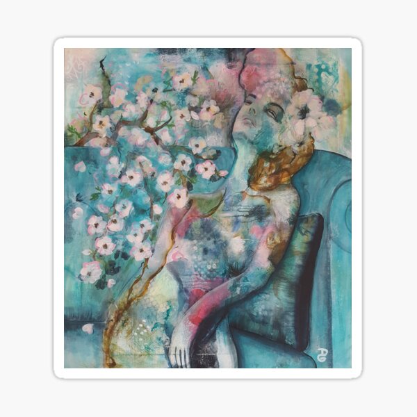 Sleeping beauty Sticker