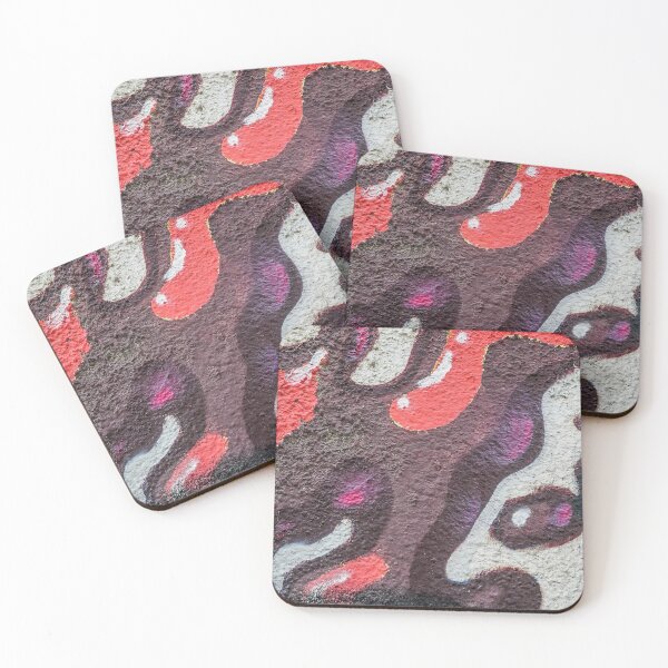 Item preview, GRAFFITI ABSTRACT - ACRILIC - WALL - COOL - RED - PATTERN designed and sold by Tropical Blood.