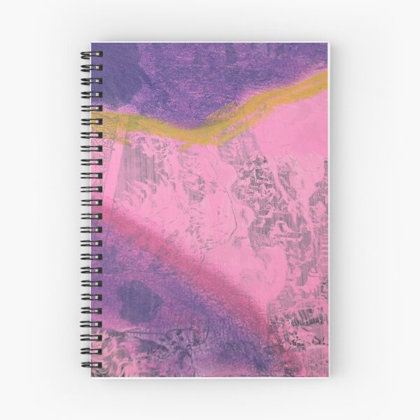 Aperçu de l'œuvre Médias mixtes anime abstrait violet et rose | Anime Upcycle Et Pastels créée et vendue par UncleLanny.
