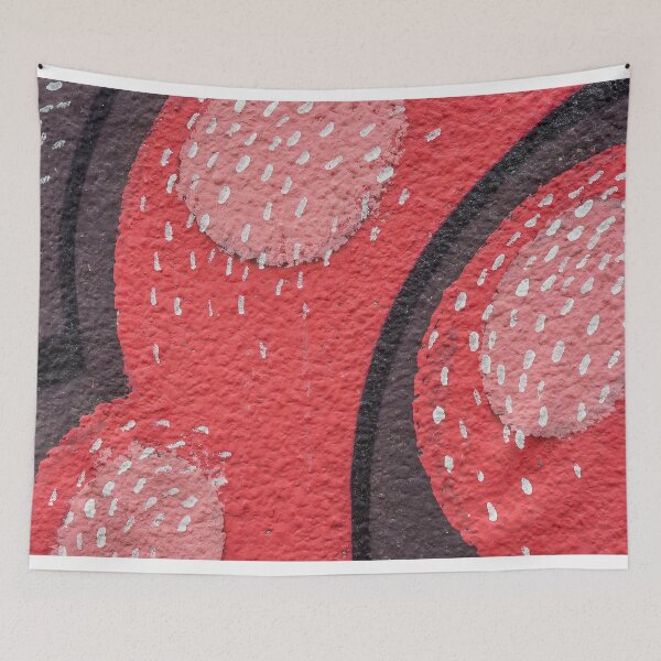Item preview, GRAFFITI ABSTRACT - ACRILIC - WALL - COOL - RED - PATTERN designed and sold by Tropical Blood.
