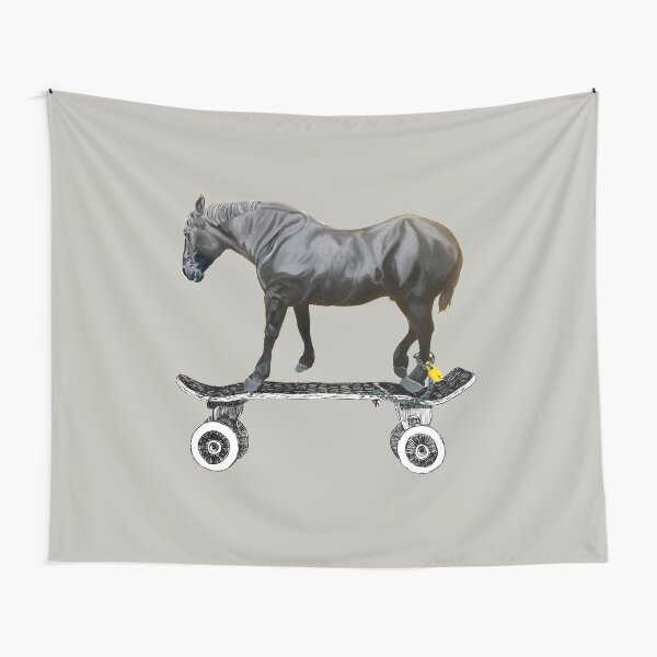 Tony the Stallion Skater - skate prisoner. Tapestry