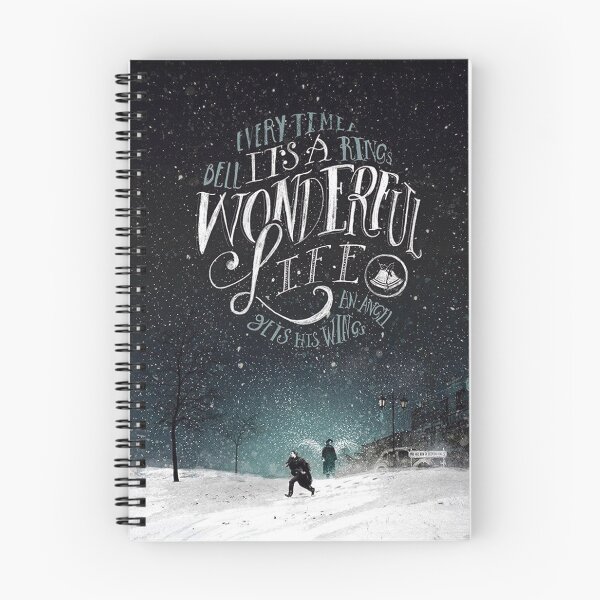 Item preview, Vintage It's a Wonderful Life Artwork - Every Time a Bell Rings an Angel Gets His Wings designed and sold by OrnamentallyYou.