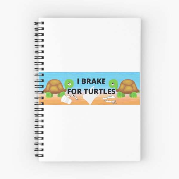 Item preview, I Brake For Turtles  designed and sold by H2O-Shop.
