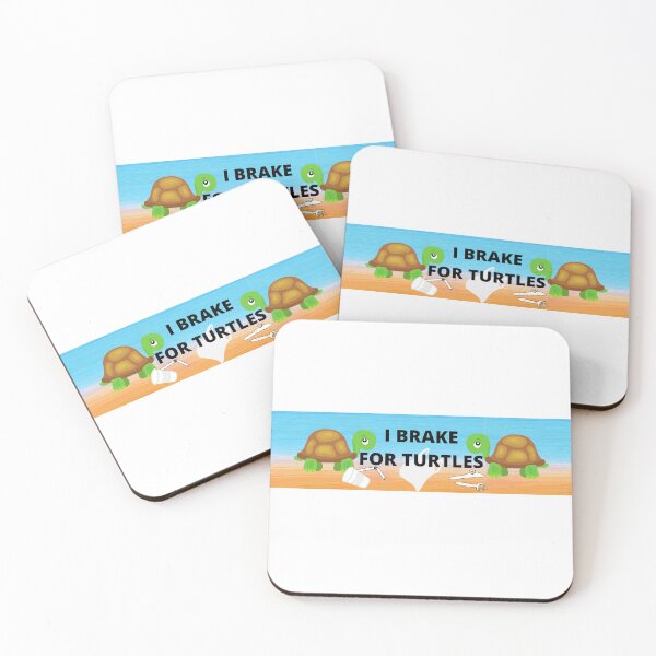 Item preview, I Brake For Turtles  designed and sold by H2O-Shop.