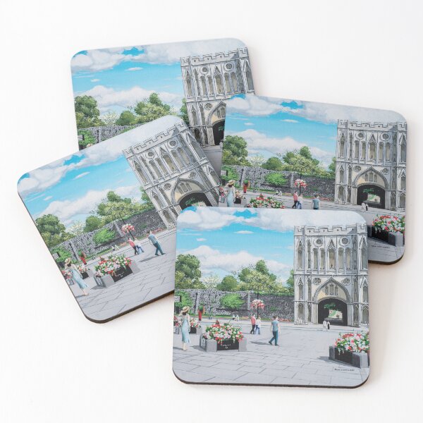 Item preview, Abbey Gardens Gate Bury St Edmunds Painting designed and sold by Tom Crittenden.