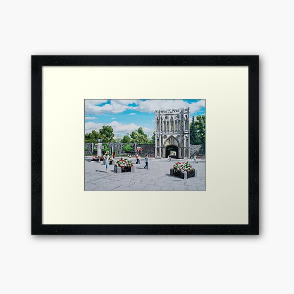 Aperçu de l'œuvre Abbey Gardens Gate Bury St Edmunds Peinture créée et vendue par Tom Crittenden.