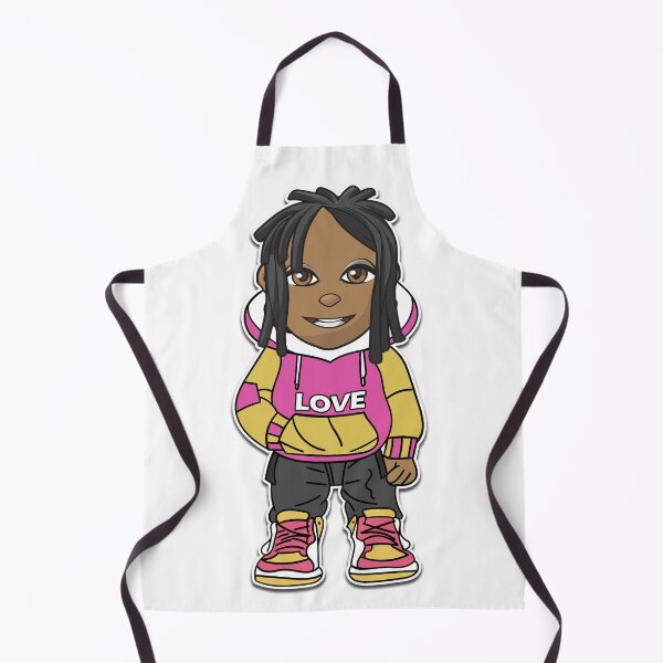 Item preview, Love girl with dreads and hoodie designed and sold by creativedane.