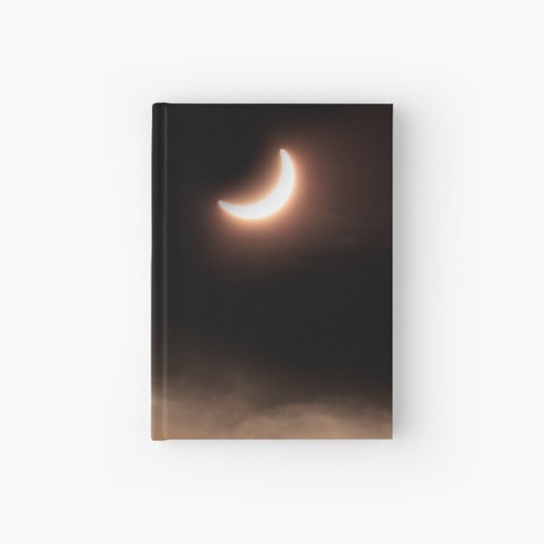 Solar Eclipse 2015 - 09.56am Hardcover Journal