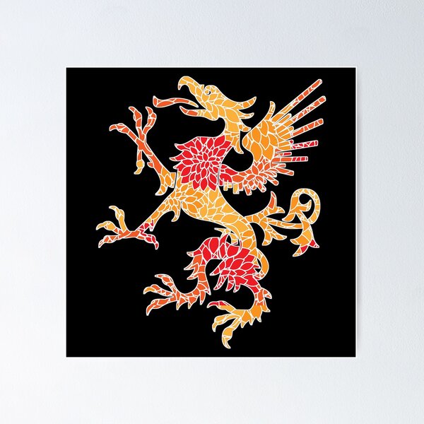 Item preview, Floral dragon aesthetic - dragon designed and sold by Photography-Art.