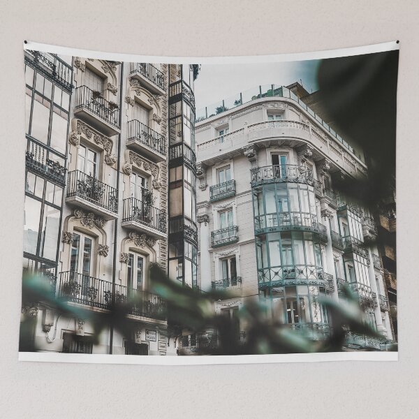 Item preview, ZARAGOZA CITY BUILDINGS - POSTER - PUZZLE  designed and sold by Tropical Blood.