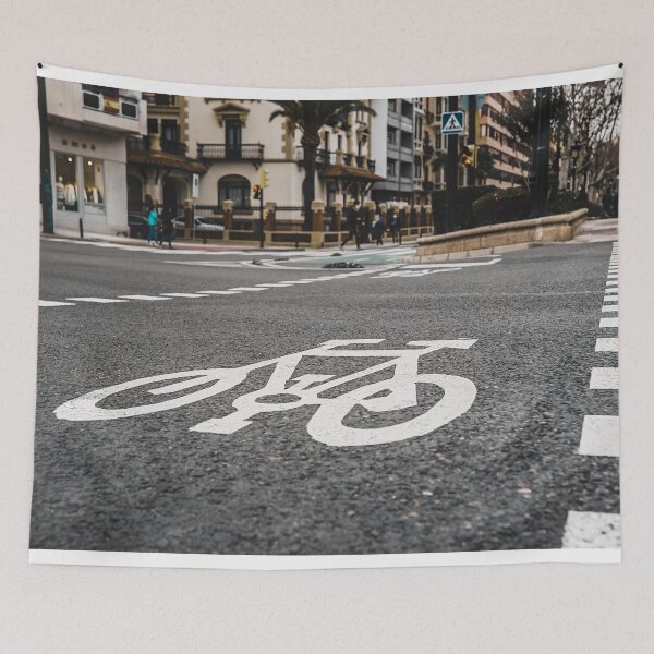 Item preview, ZARAGOZA CITY BUILDINGS - POSTER - PUZZLE - BIKES - BICICLE  designed and sold by Tropical Blood.