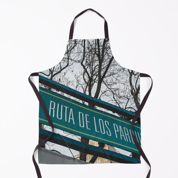 Item preview, RUTA DE LOS PARQUES - PARQUES - STREET - ZARAGOZA POSTER - PUZZLE designed and sold by Tropical Blood.