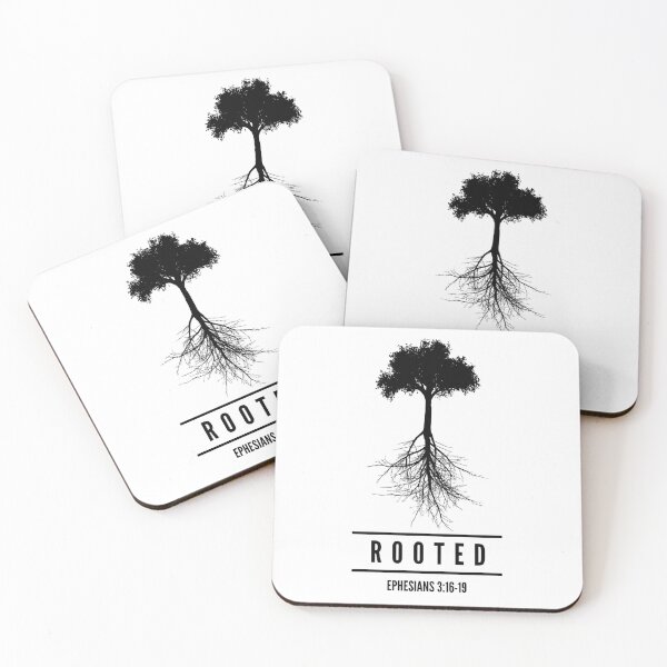 Item preview, Rooted: Ephesians 3:16-19 (Black) designed and sold by BravenWild.