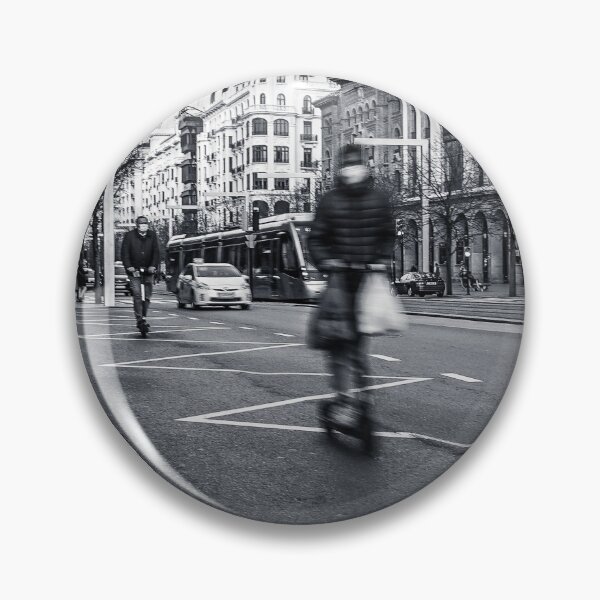 Item preview, ZARAGOZA BLACK AND WHITE - ZARAGOZA STREETS - POSTER - PUZZLE  designed and sold by Tropical Blood.