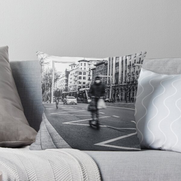 Item preview, ZARAGOZA BLACK AND WHITE - ZARAGOZA STREETS - POSTER - PUZZLE  designed and sold by Tropical Blood.