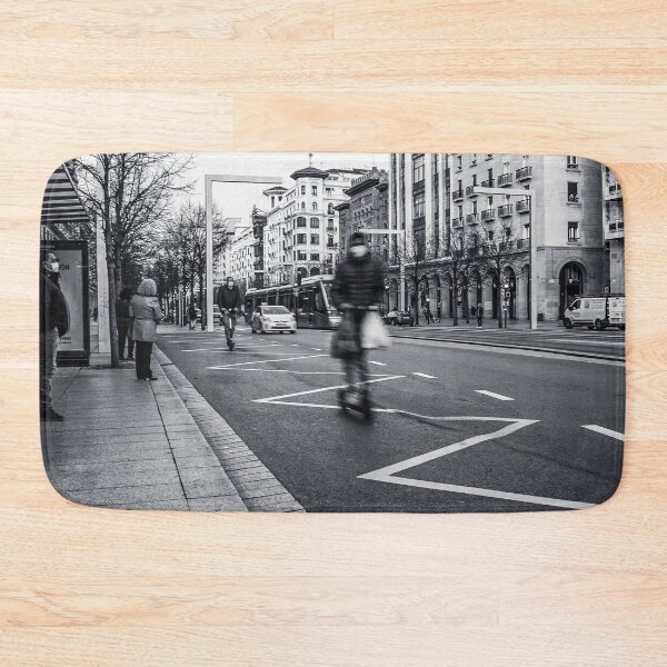 Item preview, ZARAGOZA BLACK AND WHITE - ZARAGOZA STREETS - POSTER - PUZZLE  designed and sold by Tropical Blood.