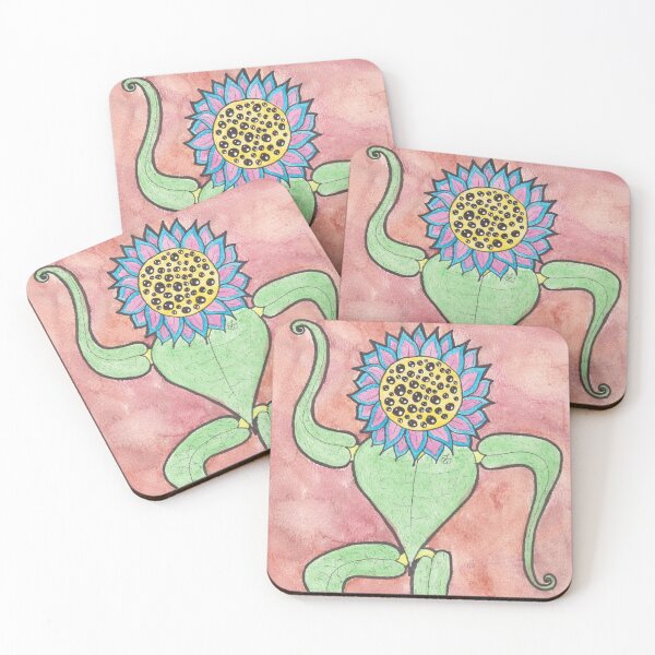 Item preview, Buff Flower Guy! with background designed and sold by Elina Lewis.