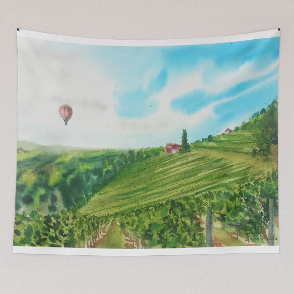 Item preview, Tuscany Vineyard Traveling designed and sold by SoupSouka.