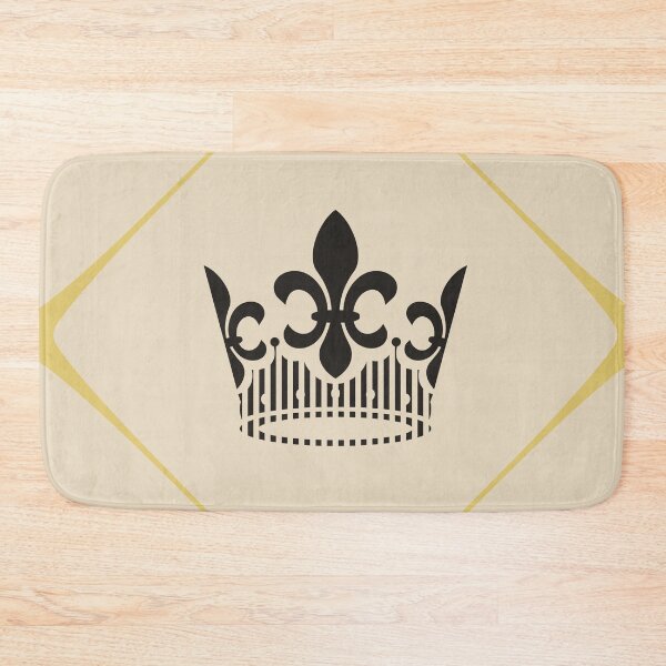 Item preview, Black Crown Fleur-de-Lys - Luxe 09 designed and sold by vortexatelier.