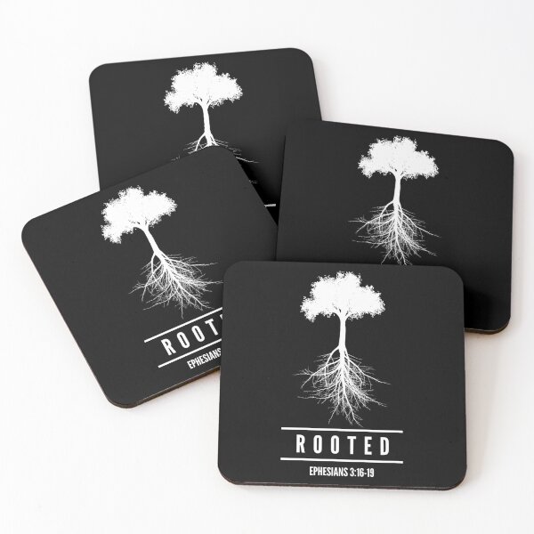 Item preview, Rooted: Ephesians 3:16-19 (White) designed and sold by BravenWild.