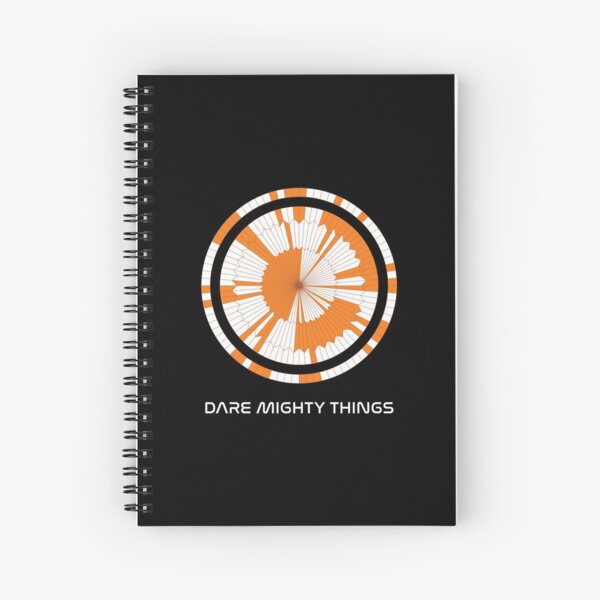 Dare Mighty Things Spiral Notebook