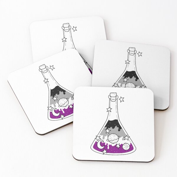 Item preview, Spacey Jar LGBT Asexual Pride Flag designed and sold by Unic0rnvomit.